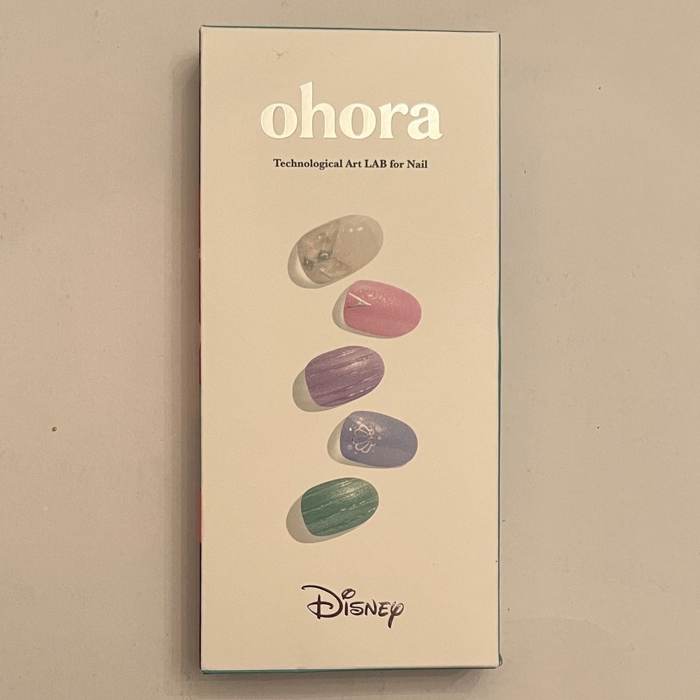 Disney Ohora Semi Cured Gel Nail Set - N The Little Mermaid